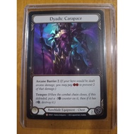 FAB RF Dyadic Carapace Legendary Dusk till Dawn Flesh and Blood TCG Runeblade Equipment Chest DTD