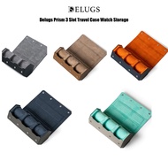 Delugs Prism 3 Slot Travel Case Watch Storage