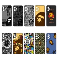 Fall protection cover for Samsung Galaxy A22 A22S A23 A24 A30 A30S A31 A34 bape Fashion protective c