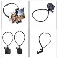 手機 POV  VLOG 頸托適用於運動攝影機和手機影片拍攝  gspckp Mobile Phone POV  VLOG Neck Holder Mount for Action Camera an