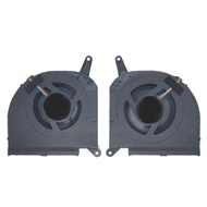 Laptop CPU & GPU Cooling Fan for Aorus 15G 15P 17P KB RX7G RX5G RP77 XB Cooler Radiator Plastic