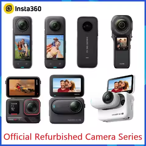 Original Official Refurbished Insta360 X4 X3 GO 3S ACE PRO 2 360° Action Cam Waterproof Vlog Recordi
