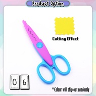 [uBeli] Gunting Art Kids Art Scissors Zig Zags Scissor Wave Scissors Lace Scissors Craft 花边剪刀 - ST70