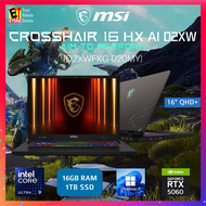 MSI CROSSHAIR 16 HX AI D2XWFKG-020MY (Intel Core Ultra 9 275HX/16GB or 32GB /1TB SSD /16" QHD+ 240HZ