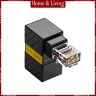 AOTO Ethernet Extenders RJ45 Ethernet Adapters Right Angle Design Compatible for Cat6