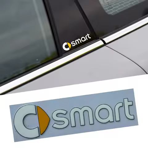 Car Emblem Vinyl Sticker for Fortwo 451 450 453 Fourfour EQ Cabrio Roadster Crossblade Badge Accesso