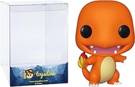 Charmande r: P o p ! Games Vinyl Figurine Bundle with 1 Compatible Graphic Protector (455-37603 - B)