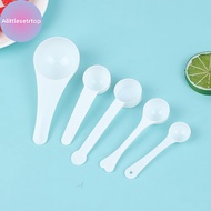 Alittlesetrtop 10Pcs 1g 3g 5g 10g Measuring Plastic Scoop Measuring Spoons Milk Spoons SG