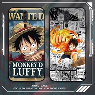 GK-44 Luffy One Piece Glass Casing for OPPO Reno A9X A9 A5 2F F11 2Z 2019 2020 Pro