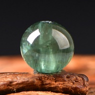 5A Natural Green Apatite Single Bead DIY Beads Crystal Handmade Jewelry Making 天然 绿磷灰石 单珠 圆珠 散珠 水晶 手