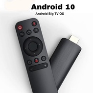 H313 Android Big TV HDR Set Top OS 4K BT5.0 WiFi 6 2.4/5.8G Android 10 Smart Sticks Android TV Box Stick Portable Media