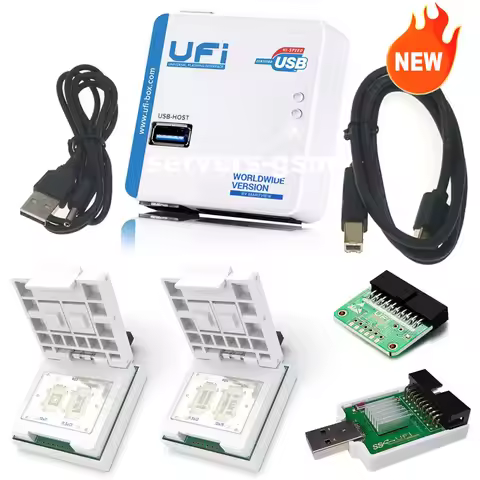 New ORIGINAL UFI Box /ufi eMMC Socket Adapter Support FBGA 153/169/162/186/221/254 for EMMC Service 