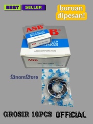 (grosir 10pcs) bearing asb 6301-15mm  lakher 6301-15mm bantalan roda 6301-15mm lakher asb costom