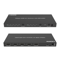 HDMI-Compatible Switcher Splitter Adapter Network Switch Audio Adapter/Converter Dock Station Synchr