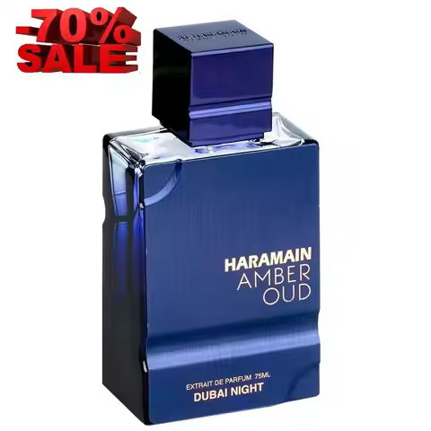 Al Haramain Amber Oud Dubai Night Edition for Unisex - 2oz Extrait De Parfum Long Lasting Arabic Col
