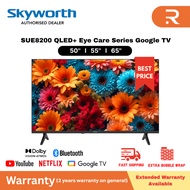 [FREE SHIP] SKYWORTH 55"/ 65" / 75" SUE8200 4K QLED GOOGLE TV 120hz GAMING TV 55SUE8200 55SUE8200