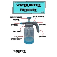 WATER BOTTLE PRESSURE NOZZLE SPRAY/HAND PRESSURE/HAND PUMP 1.5 LITRE FOR 1PC *READY STOCK*