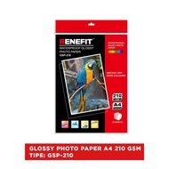 TBMO GLOSSY PAPER A4 210GSM BENEFIT 20S GSP-210