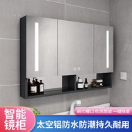 superior productsNorthern European-Style Wall-Mounted Mirror Cabinet Separate Storage Box Mirror Box Bathroom Mirror Bat