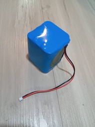 Battery pack แบตเตอรี่ 12v 6000- 9000mah (9ก้อน)  แบตเตอรี่ 18650 แพ็ค มี BMS อะไหล่ ลำโพงบลูทูธ ไฟฉ