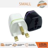 2 Pin To 3 Pin UK Plug Adapter Plug Colour Random 1 Pcs