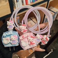 CT-(G)NEW Charging Cable Protection Set Popular Cartoon Patterns Charger Size 18w/20W Cute Pattern