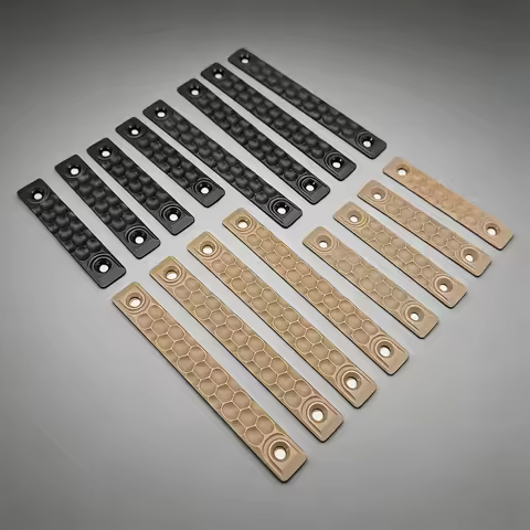 4Pcs Decorative Nylon Handguard Panels Fit SLR MK8 Chassis MLOK Rail With Matrix Dune Dragon Scale P