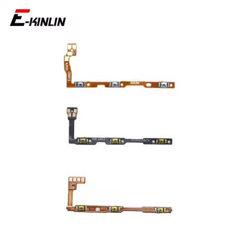 Power ON OFF Key Volume Button Ribbon Flex Cable For Vivo Y20 Y20i Y20s G Y21 Y21s Y22 Y22s Y27 Y27s