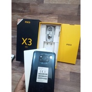 Dijual Xiaomi poco X3 NFC 8128 second fullset grade A Murah