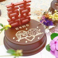 囍悅造型音樂盒 - 客製化刻字 -【Love系列】