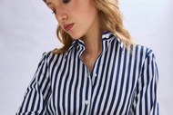 AOP Archive - Ultimate Striped Shirt (มี2สี) เชิ้ตคอปก เชิ้ตพอดีตัว เชิ้ตลายทาง เชิ้ตใส่ไปทำงาน เชิ้