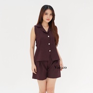 Aster Set One Set Casual Stylish Casual Outfit Set Top & Shorts Set/ Campus & Hanging Out Outfit/
