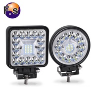 รุ่นใหม่ led ติดรถยนต์ 12-24v ไฟสปอร์ตไลท์ LED ไฟสปอร์ตไลท์รถยนต์ ไฟหน้ารถ ไฟท้าย ไฟช่วยตัดหมอก สว่า