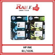 [ORIGINAL] HP 61 / 61XL Black Tri-color Ink Cartridge
