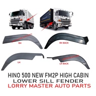 J127S08 LOWER SILL FENDER HINO 500 FM2P HIGH CABIN LORRY TRUCK AKSESORI