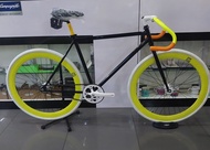 SFL SEPEDA FIXIE FIXED GEAR FULLBIKE FIXIE DOLTRAP BAHAN CHROMOLY