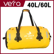 ใหม่ Waterproof Bag 40L/60L กระเป๋ากันน้ำ มัดท้ายสำหรับรถมอเตอร์ไซด์ กระเป๋าเดินทาง