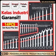 Ring Spanner Set 14 pcs combination Wrench 14 pcs (8mm-24mm) Ring Spanner Set 14 pcs 8-22 8-24 Compl