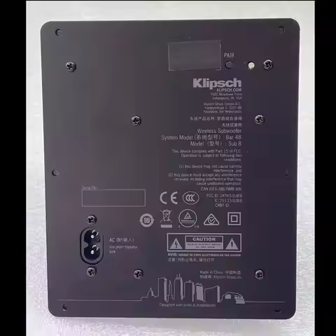Original BAR 48 subwoofer board For Klipsch bar48 use only Sub8
