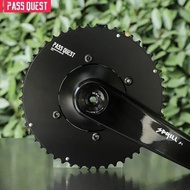PASS QUEST 110 bcd chainring road bike Narrow wide double Chain ring for power meter spider Shimano 