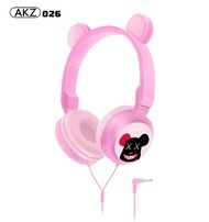 [ AKZ-026 ] Headset Gaming Telinga model AKZ-026 with microphone jack 3.5mm Headphone Gaming