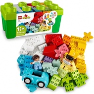DUPLO Classic Brick Box Building Set - Features Storage Organizer, Toy Car, Number Bricks, Build, Le