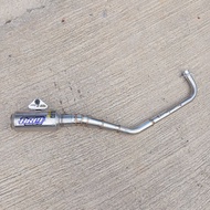 BRM GP3 TITAN EXHAUST 15CM INLET 50MM Sarfull, sarteng + BENDING NECK UNDER GTX ROADRACE Supra kph s
