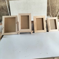 Dutch Teak Wood Frame 2R 3R 4R 5R Aesthetic 3D Wood Frame