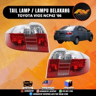 TOYOTA VIOS NCP42 2006 TAIL LAMP 100% NEW HIGH QUALITY