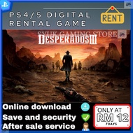 [PS5 game]Desperados III /Rental Game/Genuine Activation/Playstation/7 Days