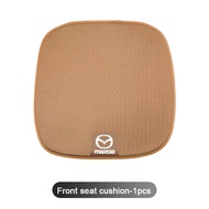 เบาะผ้าไหมเย็นรถยนต์สำหรับ Mazda CX5 Mazda 3 2 6 5 CX3 RX8 BT50 323 CX8 CX30 RX7 626 CX7 NX5 CX9ที่ห