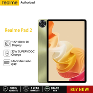 【Garansi 100% ori】Realme pad2 Tablet Murah 16GB RAM+512GB ROM 11.5"120Hz 2KDisplay" FHD+8800mAH Gara