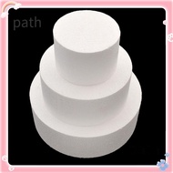 PA-HOME 4/6/8 inch Cake Foam Mould Flower Decor Dummy Party DIY Round