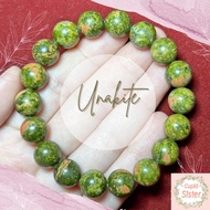 CupidSister Unakite Stone Bracelet Lucky Of Desire The Was Hit By The Lottery. Size 10.7 Mm.